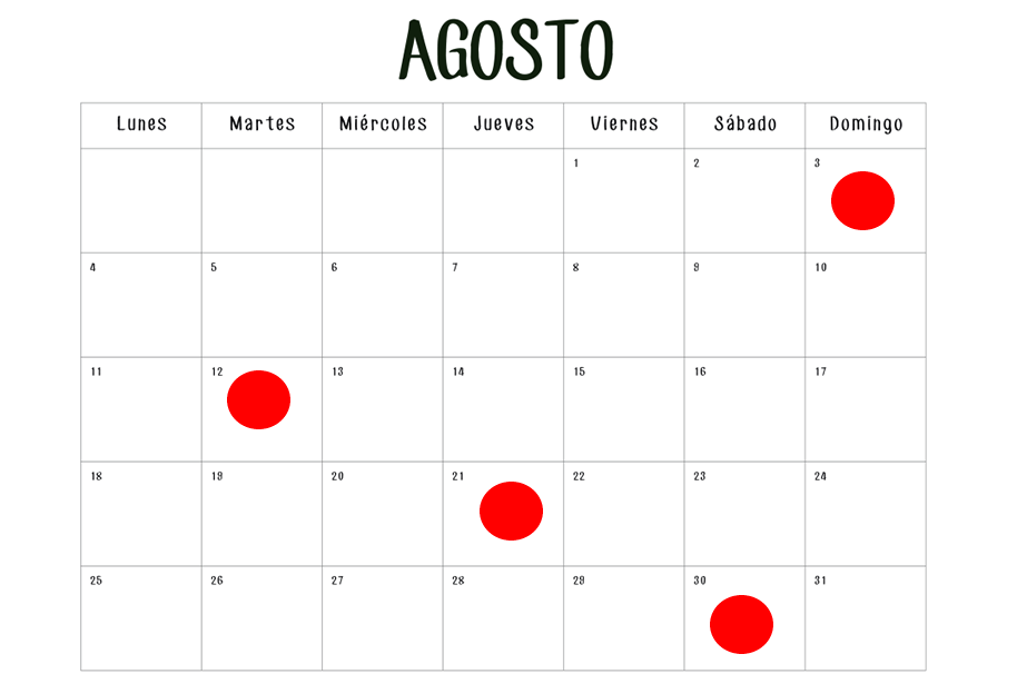 días de turno
