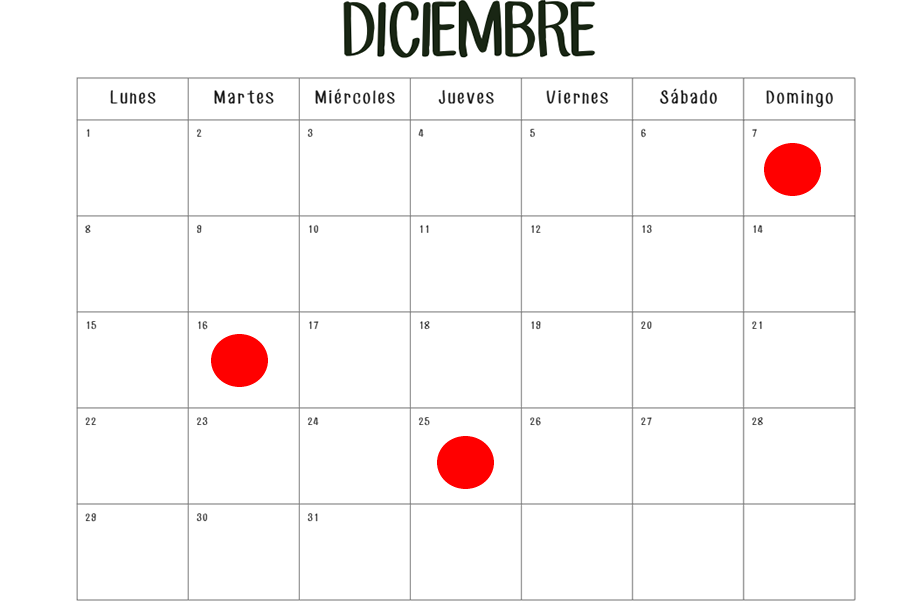 días de turno